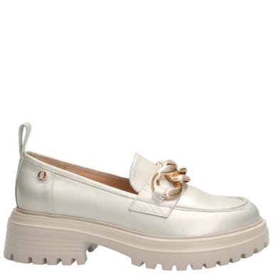 MOCASIN HUSH PUPPIES MUJER LEBONI DORADO - 2