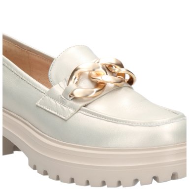 MOCASIN HUSH PUPPIES MUJER LEBONI DORADO - 7