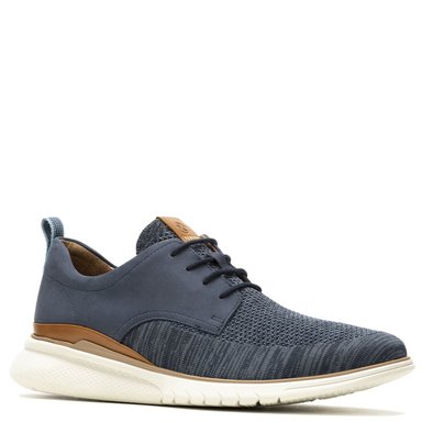 ZAPATILLAS HOMBRE HUSH-PUPPIES CASUALES AZUL CUERO ADVANCED HYBRID - 1