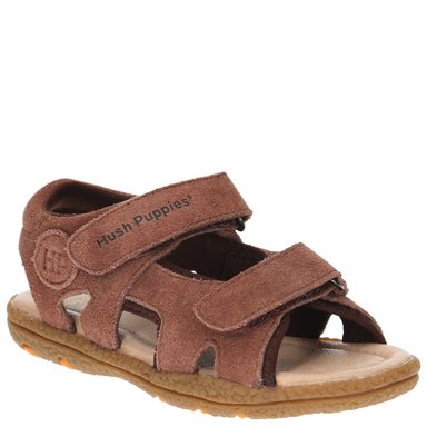 SANDALIA CUERO HUSH PUPPIES BORNEO [26-35] TAN NIÑO - 1
