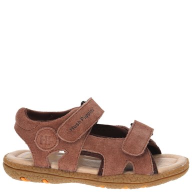 SANDALIA CUERO HUSH PUPPIES BORNEO [26-35] TAN NIÑO - 2