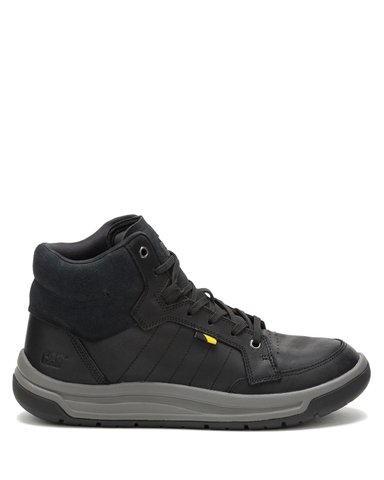 ZAPATILLA CUERO CON CAÑA CAT APA CUSH MID NEGRO HOMBRE - 2