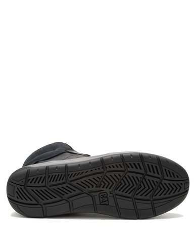 ZAPATILLA CUERO CON CAÑA CAT APA CUSH MID NEGRO HOMBRE - 8