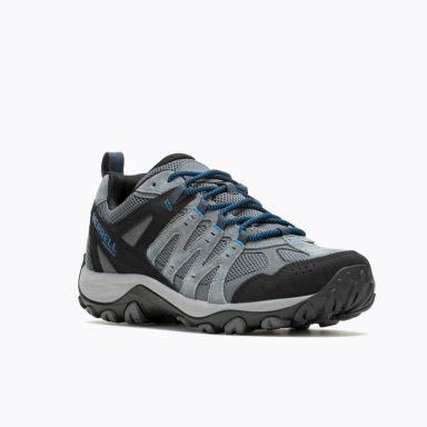 ZAPATILLAS HOMBRE MERRELL OUTDOOR GRIS CUERO IMPERMEABLE ACCENTOR 3 - 2
