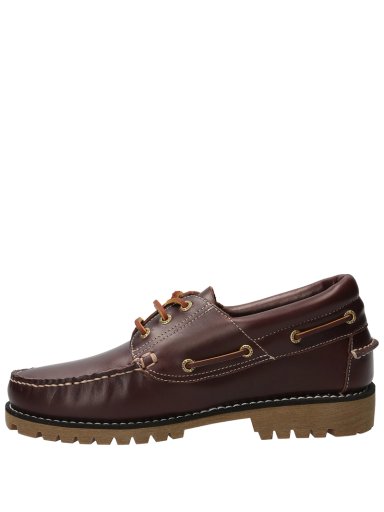 MOCASIN CUERO ROCKFORD HOMBRE NEW ROCKY IV CAFE  OSCURO - 6