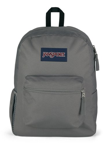 MOCHILA JANSPORT CROSS TOWN GRIS UNISEX - 1