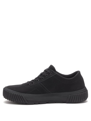 ZAPATILLAS MUJER CAT CASUALES NEGRO CUERO AMP - 4