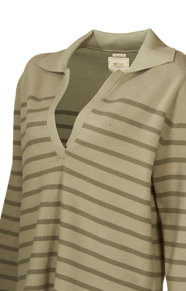 SWEATER FIBRAS RECICLADAS MUJER ROSA VERDE ROCKFORD - 4