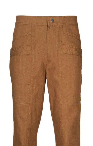 PANTALÓN ALGODÓN ORGÁNICO MUJER ISIS CAFÉ ROCKFORD - 4