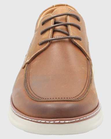 ZAPATO CUERO HOMBRE MAX G CAFÉ HUSH PUPPIES - 4