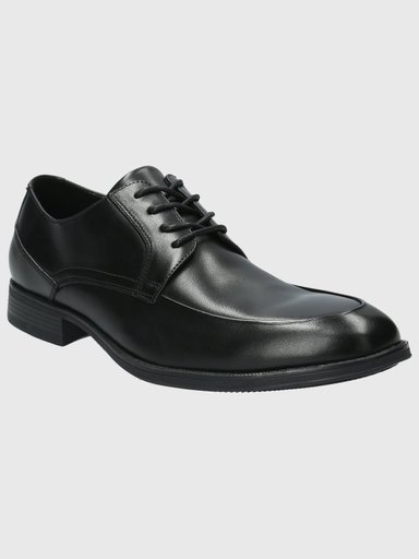 ZAPATO CUERO HOMBRE ROCKO NEGRO HUSH PUPPIES - 1