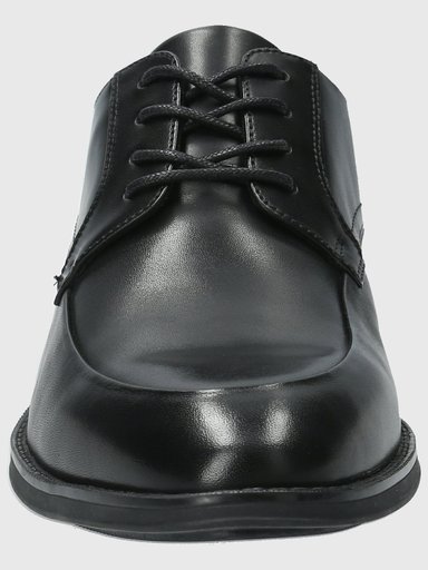 ZAPATO CUERO HOMBRE ROCKO NEGRO HUSH PUPPIES - 4