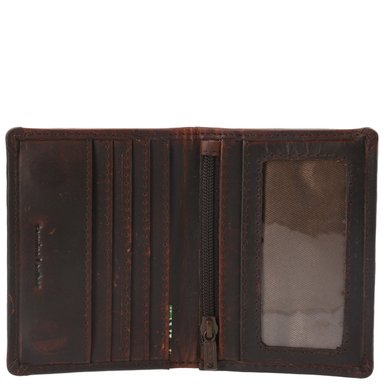 BILLETERA CUERO HOMBRE TC BIFOLD MAGNET CAFÉ ROCKFORD - 3