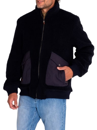 POLAR FIBRAS RECICLADAS HOMBRE BLACKBURN AZUL ROCKFORD - 6