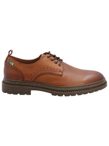 ZAPATO CUERO HOMBRE ALKUN CAFÉ ROCKFORD - 1