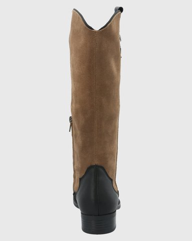 BOTA CUERO MUJER CAMI NEGRO HUSH PUPPIES - 7
