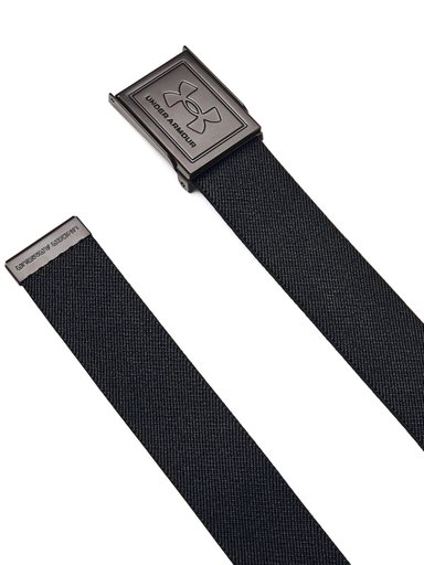 CINTURÓN UNDER ARMOUR NEGRO UA DRIVE STRETCH HOMBRE - 1