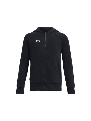 POLERÓN ALGODÓN NIÑO UNDER ARMOUR NEGRO UA RIVAL FLEECE - 1