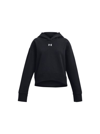 POLERÓN ALGODÓN NIÑA UNDER ARMOUR NEGRO UA RIVAL FLEECE - 1