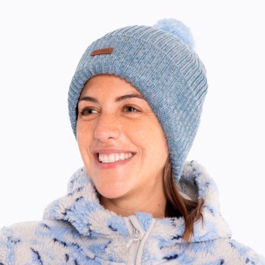 GORRO MERRELL SHAGGY BEANIE CELESTE UNISEX - 2