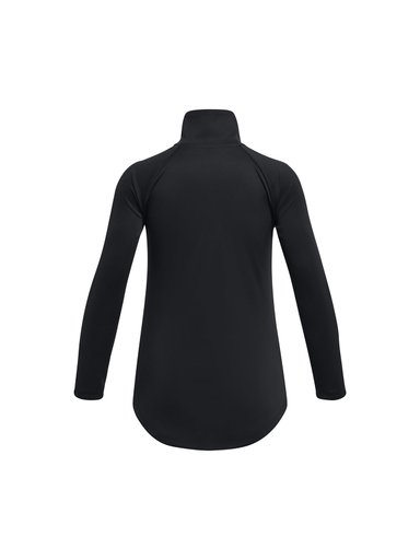 POLERÓN NIÑA UNDER ARMOUR NEGRO HALF ZIP UA TECH - 2