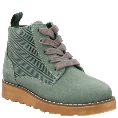 BOTÍN CUERO NIÑA FALLBROKE VERDE HUSH PUPPIES KIDS - 1