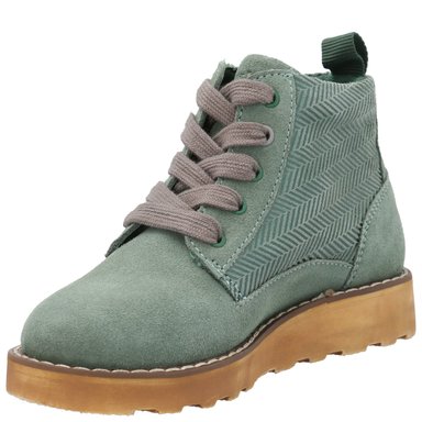 BOTÍN CUERO NIÑA FALLBROKE VERDE HUSH PUPPIES KIDS - 5