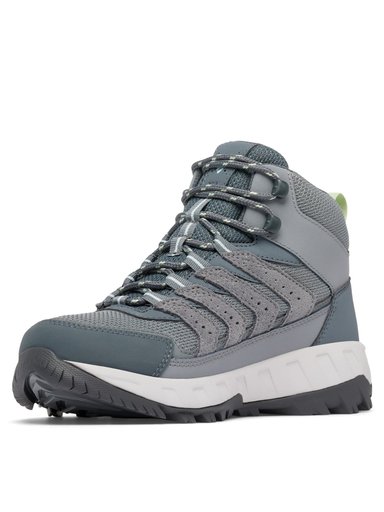 BOTA MUJER STRATA TRAIL MID WP GRIS COLUMBIA - 4