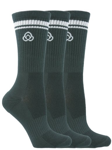 PACK 3 CALCETINES MUJER CREW CUT PRO VERDE BSOUL - 2