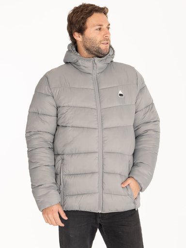 PARKA HOMBRE BURTON MPK002 NYLON GRIS IMPERMEABLE - 2