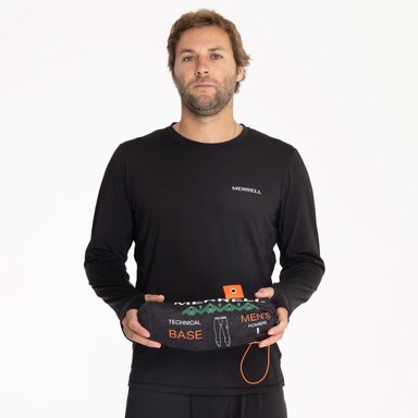 PRIMERA CAPA HOMBRE BOTTOM FLEECE NEGRO MERRELL - 6