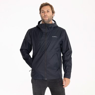 IMPERMEABLE HOMBRE MERRELL NEGRO FALLON RAIN SHELL - 1