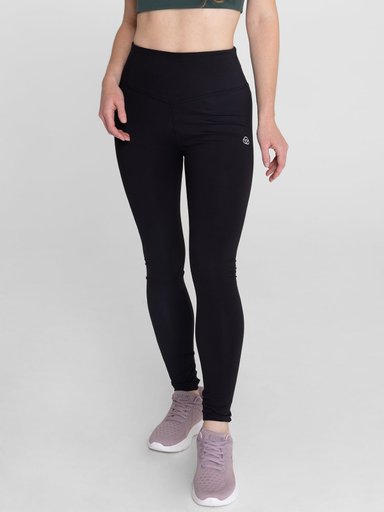 CALZA MUJER BSOUL NEGRA HR LONG LEGG GALA TIRO ALTO - 1