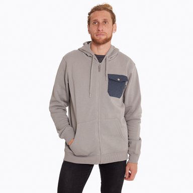 POLERÓN OUTDOOR HOMBRE MERRELL BTD-06 RIPSTOP GRIS COYOTE SWEATSHIRT - 1