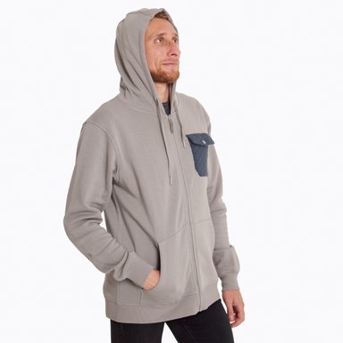 POLERÓN OUTDOOR HOMBRE MERRELL BTD-06 RIPSTOP GRIS COYOTE SWEATSHIRT - 2