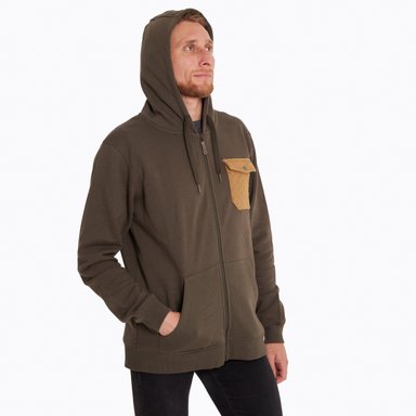 POLERÓN HOMBRE MERRELL PPH-110 ALGODÓN CAFÉ COYOTE SWEATSHIRT - 4