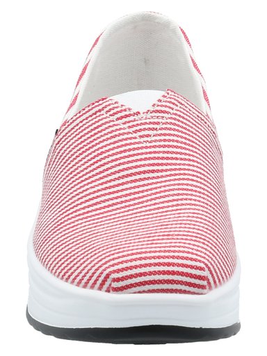 ALPARGATAS MUJER AZALEIA TEXTIL ANGELO ROJO - 4
