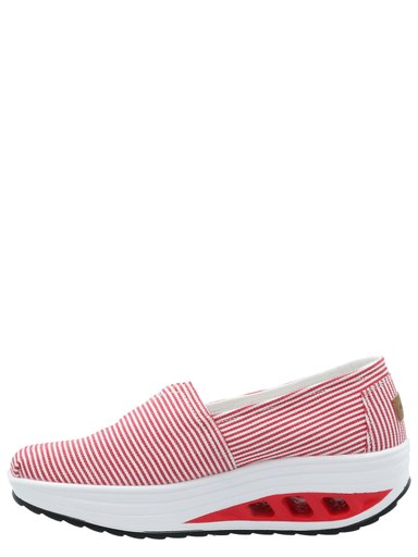 ALPARGATAS MUJER AZALEIA TEXTIL ANGELO ROJO - 6
