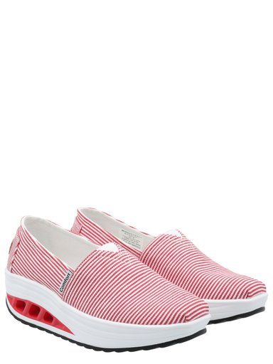 ALPARGATAS MUJER AZALEIA TEXTIL ANGELO ROJO - 8