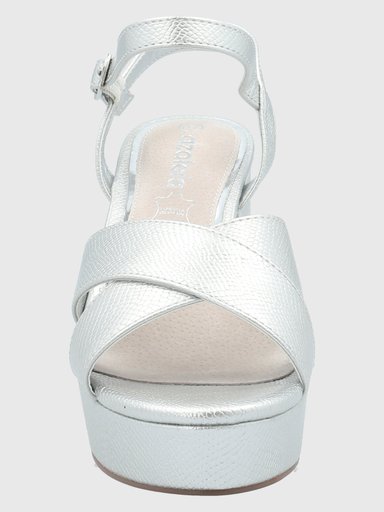SANDALIAS MUJER AZALEIA PLATEADO CRISTIANA - 4