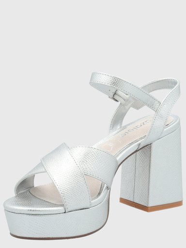 SANDALIAS MUJER AZALEIA PLATEADO CRISTIANA - 5