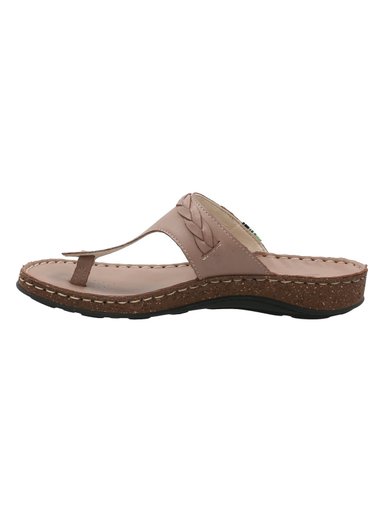 SANDALIAS MUJER ROCKFORD CUERO CAFÉ ABELIA - 5