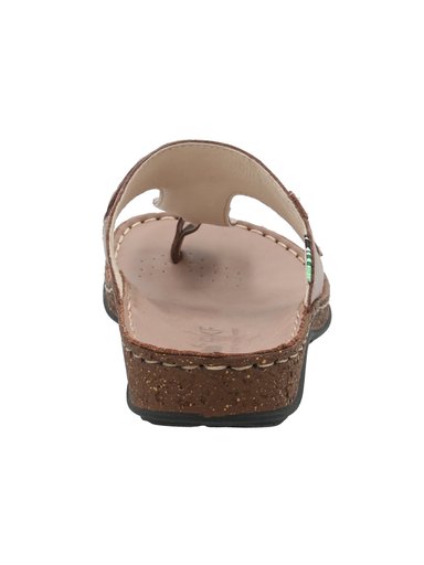 SANDALIAS MUJER ROCKFORD CUERO CAFÉ ABELIA - 6