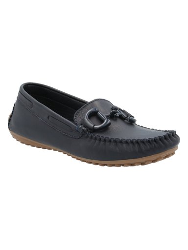 MOCASÍN CUERO MUJER MARIZIA AZUL ROCKFORD - 2