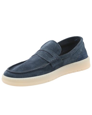 MOCASINES HOMBRE ROCKFORD CUERO AZUL GALVANO - 5