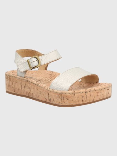 SANDALIAS MUJER HUSH-PUPPIES CUERO DORADO ZUG - 1