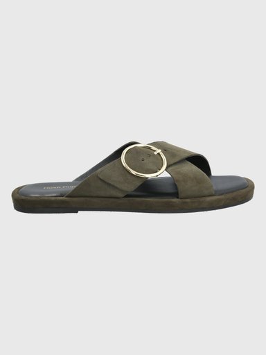 SANDALIAS MUJER HUSH-PUPPIES CUERO VERDE BERNARD - 2