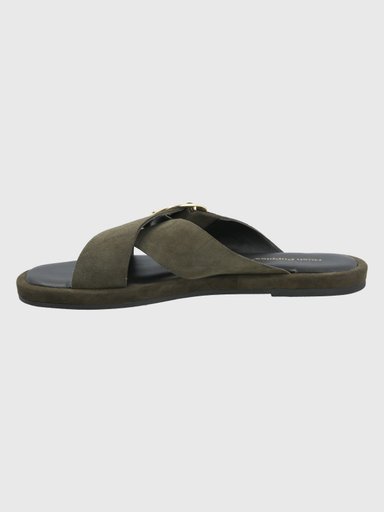 SANDALIAS MUJER HUSH-PUPPIES CUERO VERDE BERNARD - 5