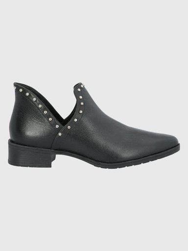 BOTÍN MUJER HUSH PUPPIES CUERO NEGRO LECCIA CASUAL - 2