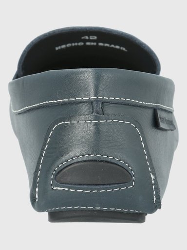 MOCASINES HOMBRE HUSH-PUPPIES CUERO AZUL OSCURO LOTUS - 6